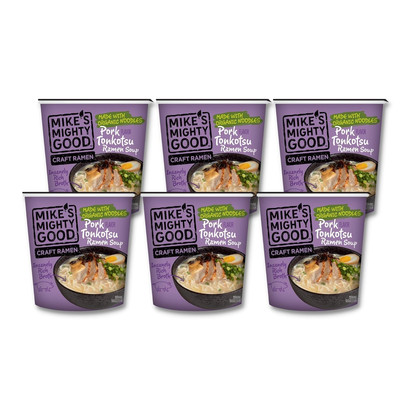 Vegan Ramen Soup Pack of 6 Organic Non GMO Craft Noodles Instant Meal