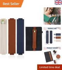 Luxurious 3pcs Leather Pen Holder Set - Adjustable and Stylish Notebook Pouches