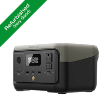 EcoFlow RIVER 2 256Wh 300W LFP Portable Power Station Generator Refurbished