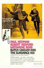 Butch Cassidy and the Sundance Kid — Premium Film Poster, vintage Wall Decor