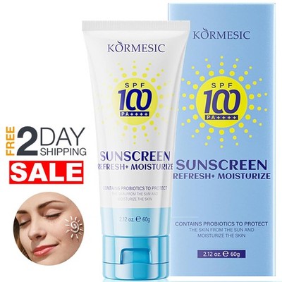 Protector Solar SPF 100 Para La Cara y El Cuerpo Facial Hidratante Impermeable