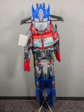 Disguise Optimus Prime Muscle Child Boy Costume Pajamas 10-12