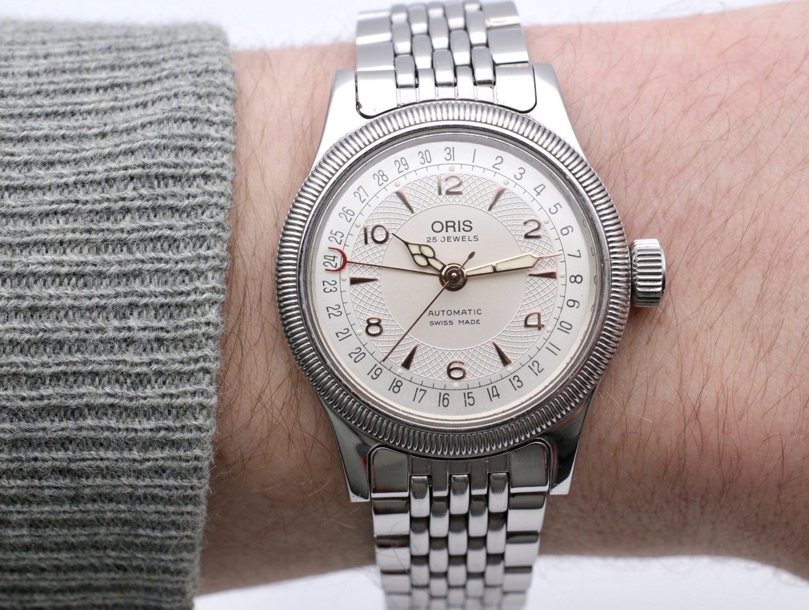 Oris Big Crown Pointer Date Silver Automatic Men'… - image 8