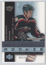 2001-02 Upper Deck Premier Collection Super Rookie 84/399 Nick Schultz #66 0f8