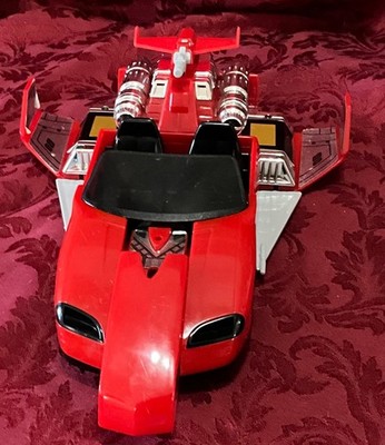 Vintage Power Rangers Turbo Deluxe Red Lightning Cruiser Car No Box