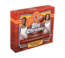 2025 Topps Chrome McDonald's All-American Basketball Hobby Box 3 Autos New