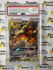Reshiram & Charizard GX #SM201 Black Star Promo Figure Collection Pokemon PSA 8