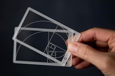  2 Pack Golden Ratio/Fibonacci Fibonacci Viewer Only Pack , Clear