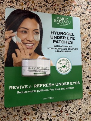 Mario Badescu Hydrogel UnderEye Hydrating Eye Mask, 60 Patches (30 Pairs)