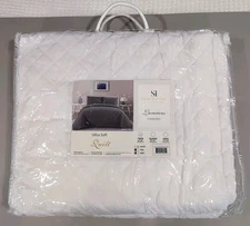 Sweet Home Collection Quilts Twin Size 2 Piece Set Vintage Pre Wash White...