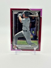 2024 Bowman - Prospects Jacob Gonzalez #BP-41 Fuchsia Border /299 (RC)