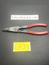 Blue Point 9" Straight Tip Retaining Ring Pliers Red Handle PR-25