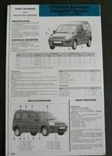 Revue technique Peugeot PARTNER