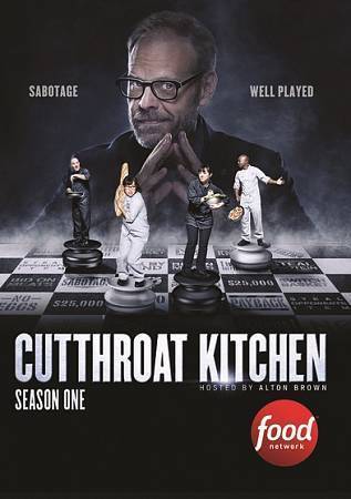 Cutthroat Kitchen Season One Dvd 2016 3 Disc Set For Sale