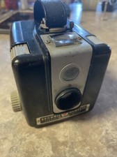 Kodak Brownie Hawkeye Bakelite Vintage Camera Black