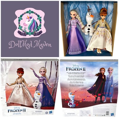 DollMod Maven   2019 NIB Frozen 2 ELSA & ANNA Disney Amazon Exclusive Doll Set