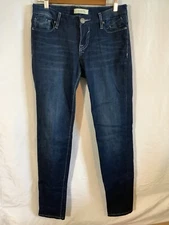 Vigoss Collection Jeans Womens size 27 Blue denim Stretch 6 pockets