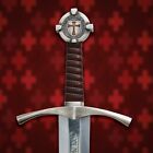 The Accolade Sword of the Knights Templar - Handmade Medieval Sword W/Scabbard