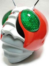 Masked Rider Kamen Rider V3 Cosplay Helmet Mask Wearable LED Model Resin Gift