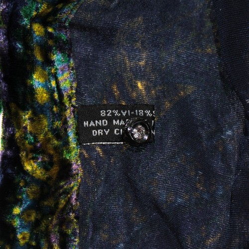 Fabio Caviglia NWOT Velvet Casual Button Down Shirt Size Large in Multicolor - Picture 9 of 9