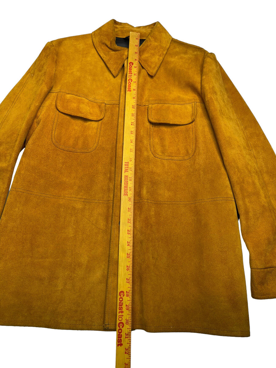 William Barry Suede Leather Jacket Lined Size Large Western William Barry Suede Leather Jacket Lined Size Large Western