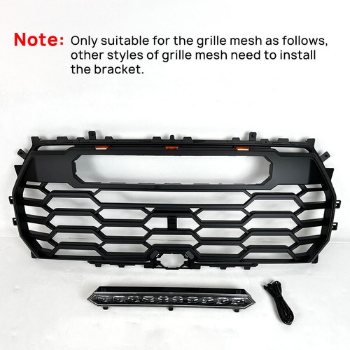 For PRO 2022-2023 Racing Grille Light LED BAR +3 Amber Set For TOYOTA TUNDRA - Picture 3 of 14