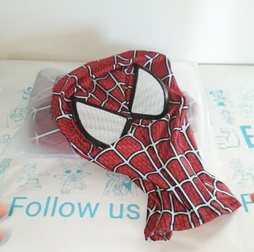 Costume Spiderman professionale adulti uomo maschera unita separata spider man - Imagen 9 de 12