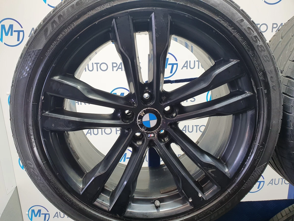 BMW 468M GENUINE OEM ALLOY WHEEL AND TYRE SET F15 F16 7846788 