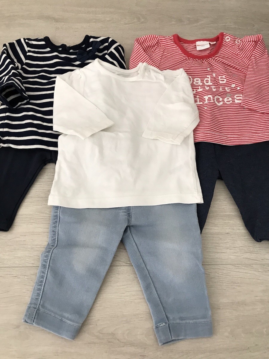 Baby Girl Leggings And Tops Bundle Aged 0-3 Months (Gp03) UK