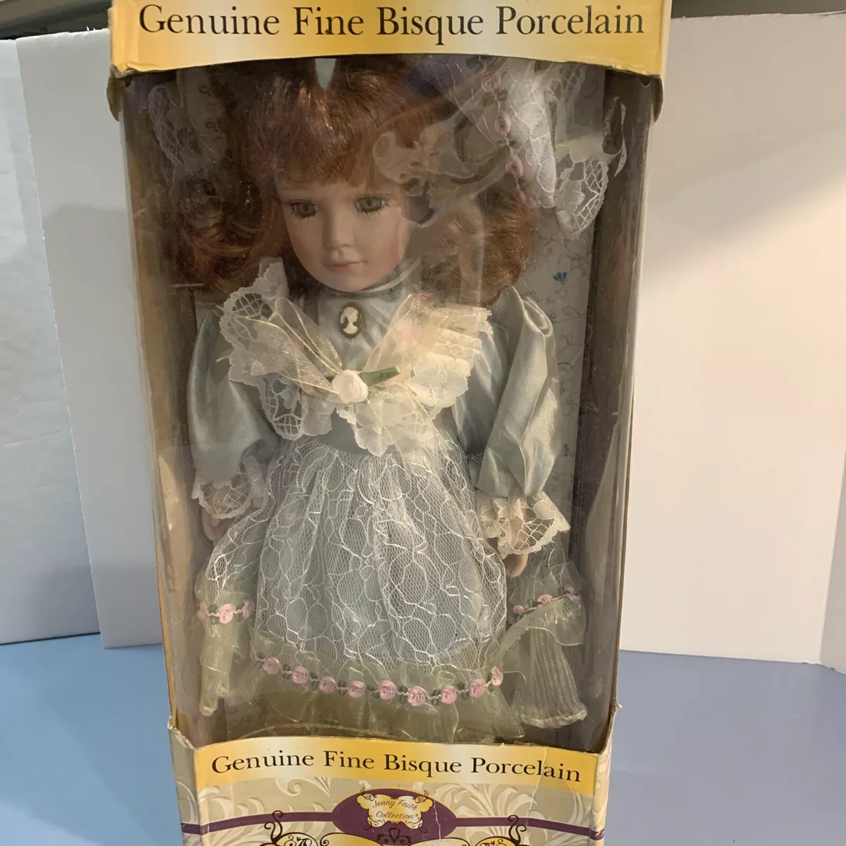 Genuine Fine Bisque Porcelain Doll