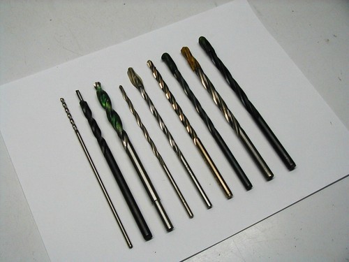 (9) Aerospace Drill Bits & Core Drills Aircraft Tools Made in USA