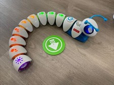 Fisher Price Think  Learn Code-A-Pillar Caterpillar Segments  1 Disc Tested