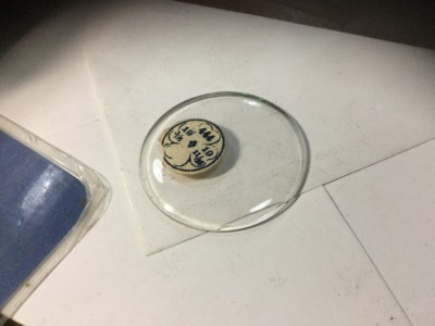 Verre De Montre à Coq – 44,4 Mm – Montre De Poche Homme – Vintage