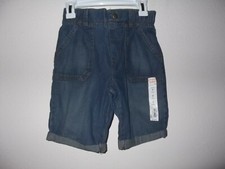 JUMPING BEANS - BOYS - SHORTS - BLUE DENIM - SIZE 7 AC-29-466x3