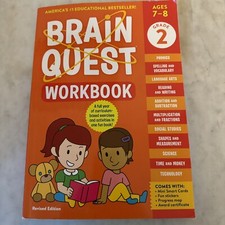 Brain Quest Workbook: 2nd Grade Revised Edition 6 Worksheets Missing 