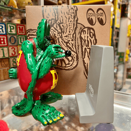 Statua Rat Fink Figura Hot Rod Custom Show 2021 Edizione Limitata - Foto 6 di 6