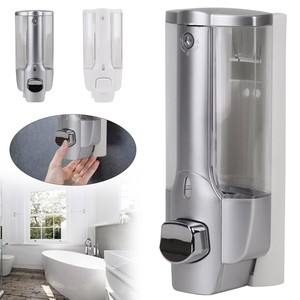 350 ML Seifenspender Shampoo Badezimmer Wandmontage Flüssig Dispenser