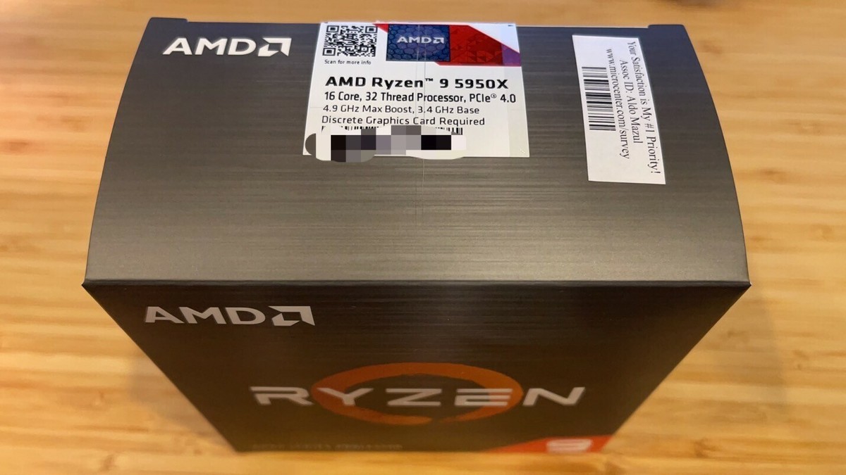 Brand New AMD Ryzen 9 5950x Processor | eBay