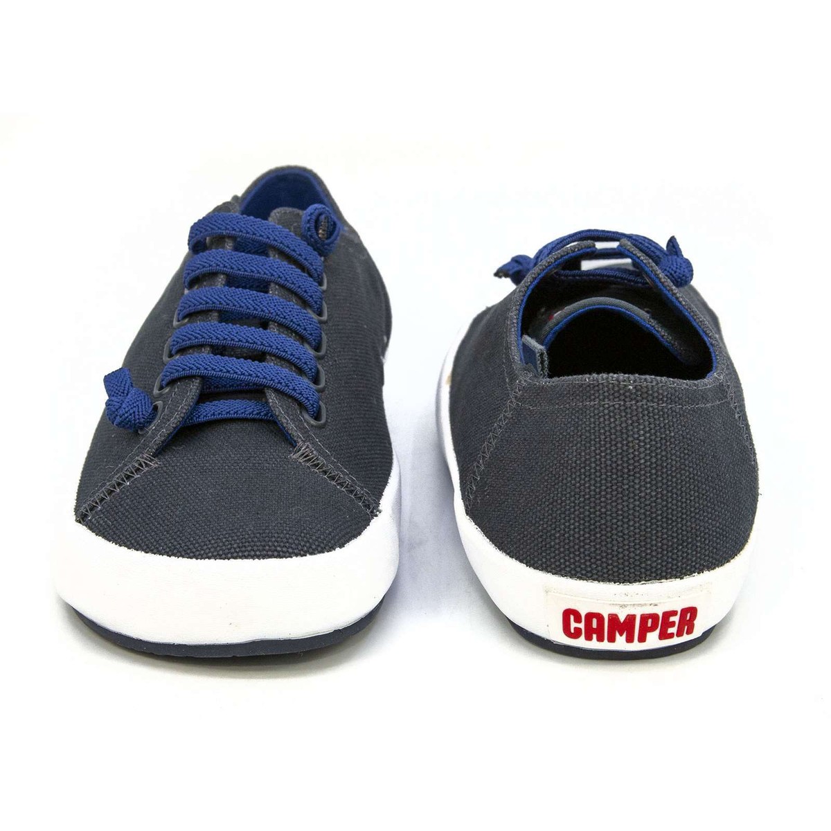 Camper Peu Rambla Mens Size 10 US 43 EU Grey Canvas Slip On Casual Shoes Sneaker Camper Men main image 2
