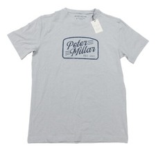 Peter Millar Mens Gray Crown Lite Graphic Pri...