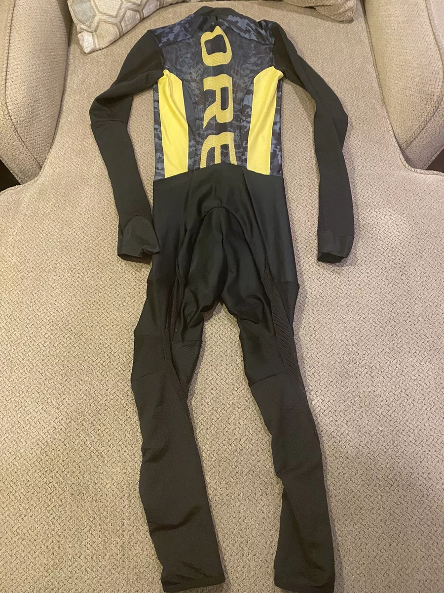 Men's Nike Pro Elite Oregon Ducks Full Bodysuit Unitard Speedsuit Skinsuit  XS