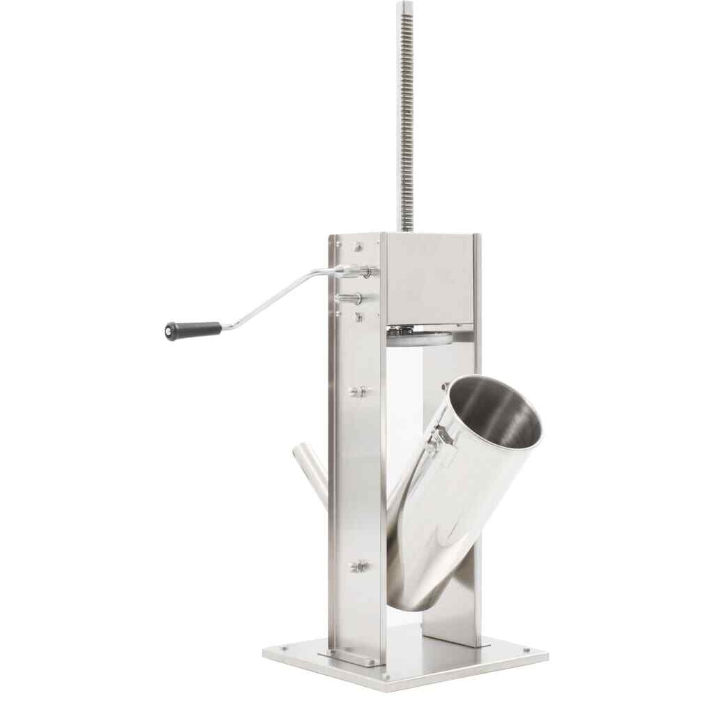 Thumbnail - Manueller Wurstfüller Silbern 5 L Edelstahl