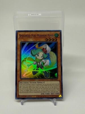 Speedroid Fuki-Modoshi Piper Super Rare LED8-EN002 (Lightly Played)
