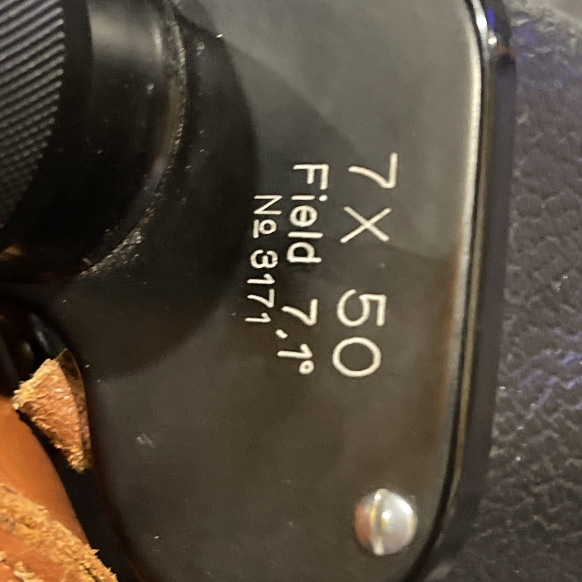 Mercury Coated Lens Binoculars Field 71 7X50 No. 3171 W