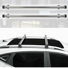 Universal 120CM Car Roof Racks Cross Bars Crossbar Luggage Carrier Anti-theft UK