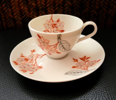 VTG CASTLETON MANDALAY DEMITASSE 2 CUPS & 3 SAUCERS