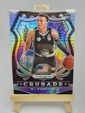 RJ Hampton 2020-21 Panini Prizm Draft Picks Crusade Hyper #93 Rookie RC Heat