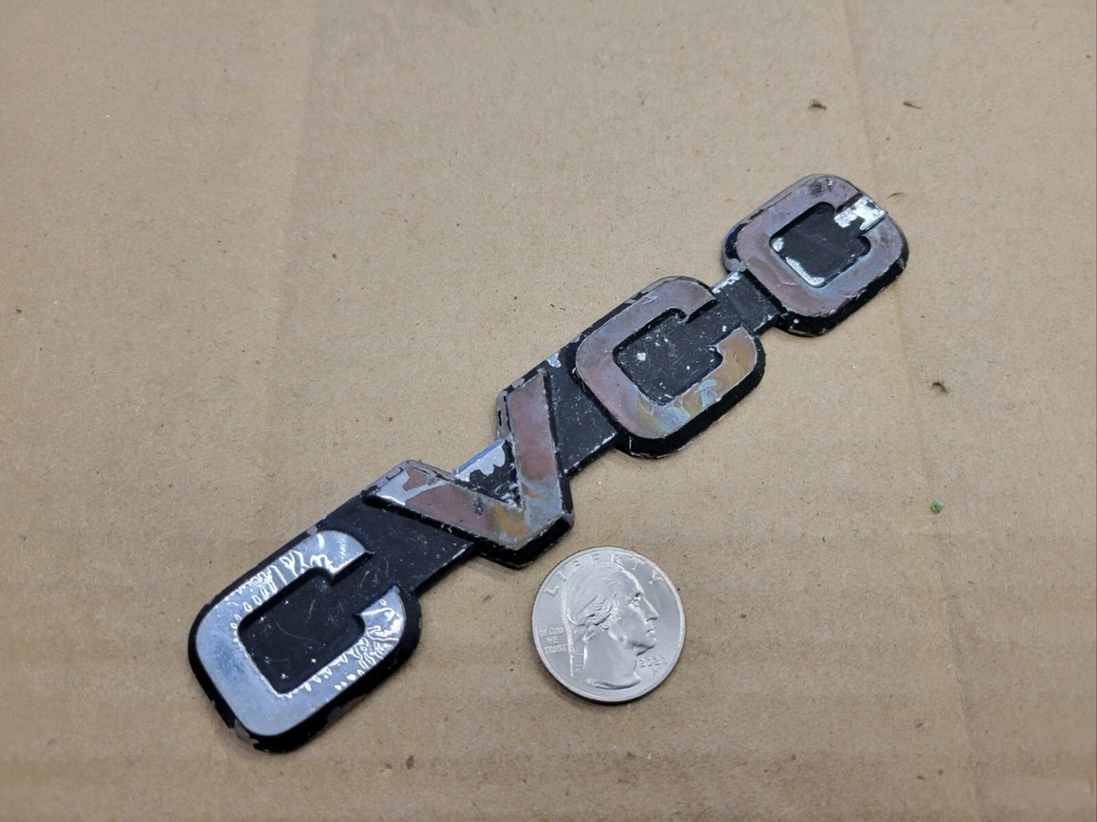 Honda OEM Civic CVCC Vintage Emblem Badge Logo Nameplate Name 