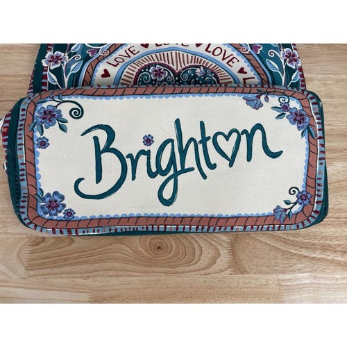 NEU Brighton Damen-Einkaufstasche mehrfarbig Bella Kachel Blumenmuster Doppelhenkel - Bild 3 von 9