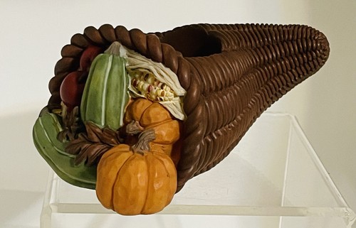 Yankee Kerze Thanksgiving Teelicht Kerzenhalter Füllhorn selten unbenutzt - Bild 2 von 8